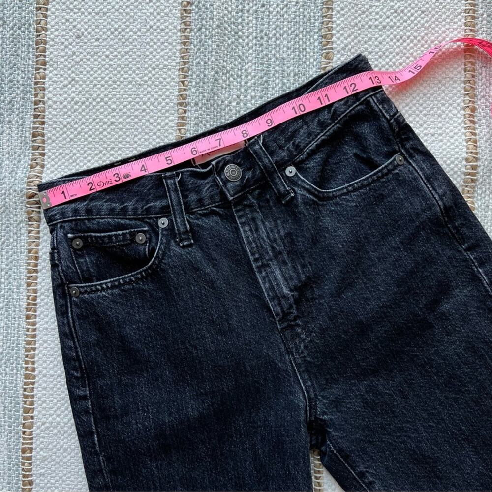 Madewell The Perfect Vintage Jean in Roxstone Wash: Knee-Rip Edition Women’s 24 - Picture 6 of 12